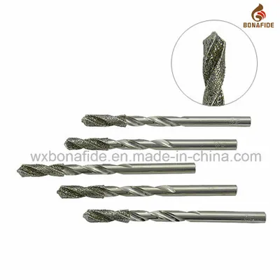 Punta pilota elettrodepositata con punta diamantata